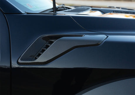 2021-2024 F-150 Raptor Carbon Fiber Fender Vent Set - Gloss - View 7 | Dirty Garage