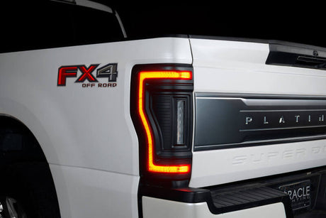 Oracle Lighting 17-22 Ford F-250/350 (Black Series) Flush Mount LED Tail Lights - View 9 | Dirty Garage
