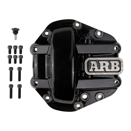 1973-2020 Dodge Ram 2500/Ford Excursion/F-250/F-250 HD/F-250 Super Duty/F-350/F-350 Super Duty Diff Cover D60/D50 Black - View 2 | Dirty Garage
