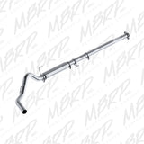 2011-2014 F-150 3.5"L EcoBoost P Series 4" Cat Back Single Side Exhaust | Dirty Garage