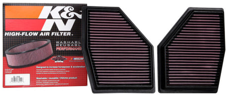 2020 M550i 4.4L V8 Replacement Air Filter (2 Per Box) - View 7 | Dirty Garage