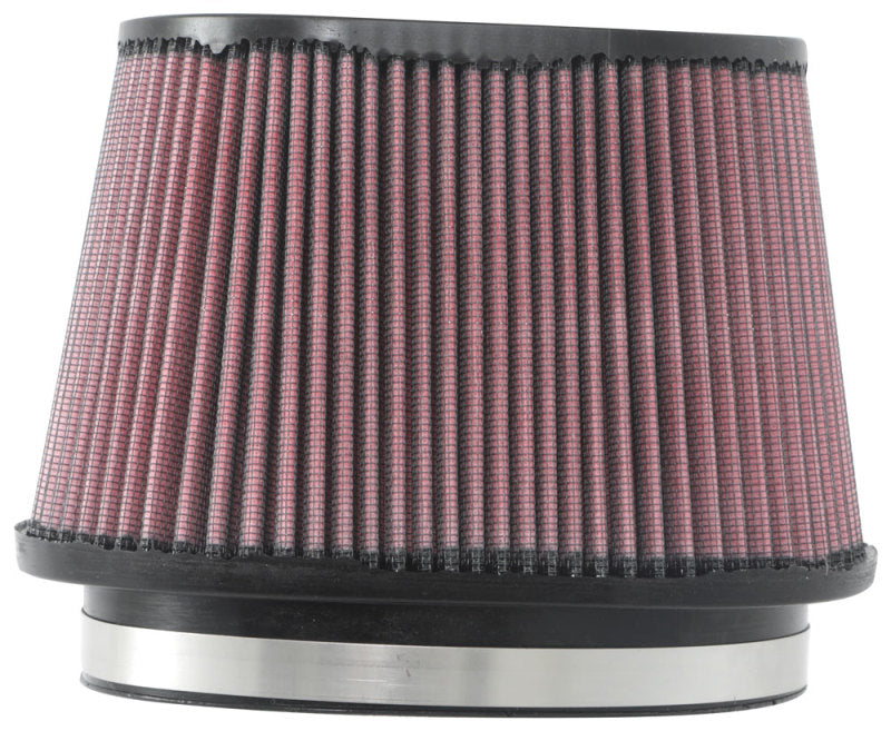 Universal Rubber Filter 6.25in x 4in Oval FLG/7.375in x 5.5in Base/6.25in x 4in Top/5in H - View 3 | Dirty Garage