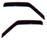 2007-2014 E-150 Ventvisor In-Channel Window Deflectors 2-Piece Smoke - View 2 | Dirty Garage
