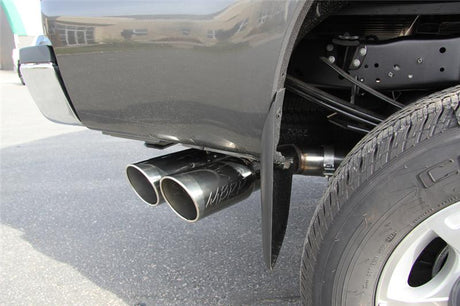 2015 Superduty 6.7L 4" Filter Back Dual Single Side Exit 5" Tips T409 Exhaust - View 2 | Dirty Garage
