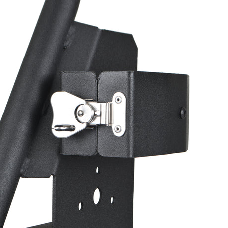 Go Rhino 18-24 Jeep Wrangler JL/JLU/JT Front Fender Jack Mount for Hi-Lift Jack - Tex. Blk - View 11 | Dirty Garage