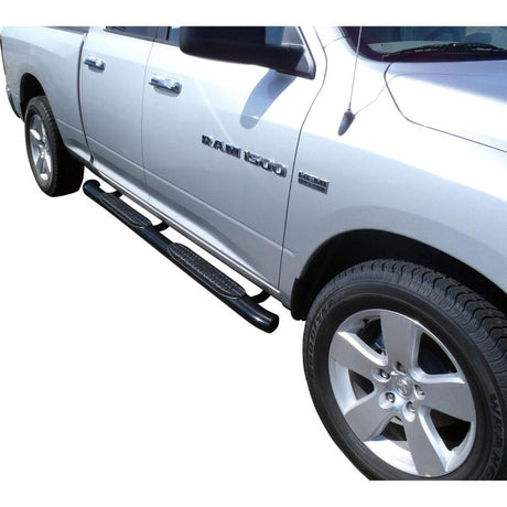 Westin 2009-2018 Dodge/Ram 15/25/3500 Crew Cab PRO TRAXX 4 Oval Nerf Step Bars - Black - View 3 | Dirty Garage