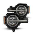 2021-2025 Bronco Nova-Series LED Projector Black Headlights | Dirty Garage