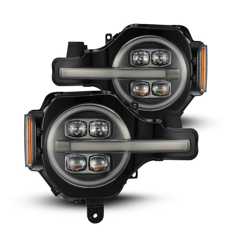 2021-2025 Bronco Nova-Series LED Projector Black Headlights | Dirty Garage