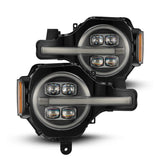 2021-2025 Bronco Nova-Series LED Projector Black Headlights | Dirty Garage
