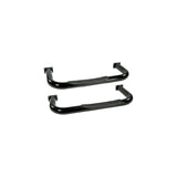 Rugged Ridge 3in Round Tube Side Steps Black 76-83 CJ5 | Dirty Garage