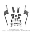 2014-2021 Tundra RC4 LR Bull Bar Brackets | Dirty Garage