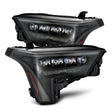 2022-2025 Tundra Sequoia Nova-Series Alpha-Black Headlights Amber DRL | Dirty Garage