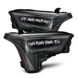 2022-2025 Tundra Sequoia Nova-Series Alpha-Black Headlights Amber DRL | Dirty Garage