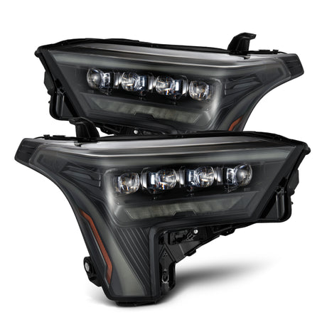 2022-2025 Tundra Sequoia Nova-Series Alpha-Black Headlights Amber DRL | Dirty Garage