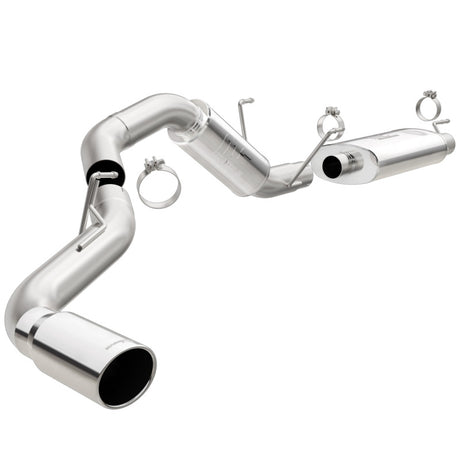 2014-2015 Ram HD Cat Back 4in Single Stainless Steel Side Rear Exit 5in Tip | Dirty Garage