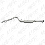 2007-2009 FJ Cat Back Single Rear Exit Off-Road Tail No Tip - View 3 | Dirty Garage