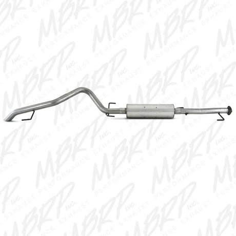 2007-2009 FJ Cat Back Single Rear Exit Off-Road Tail No Tip - View 3 | Dirty Garage