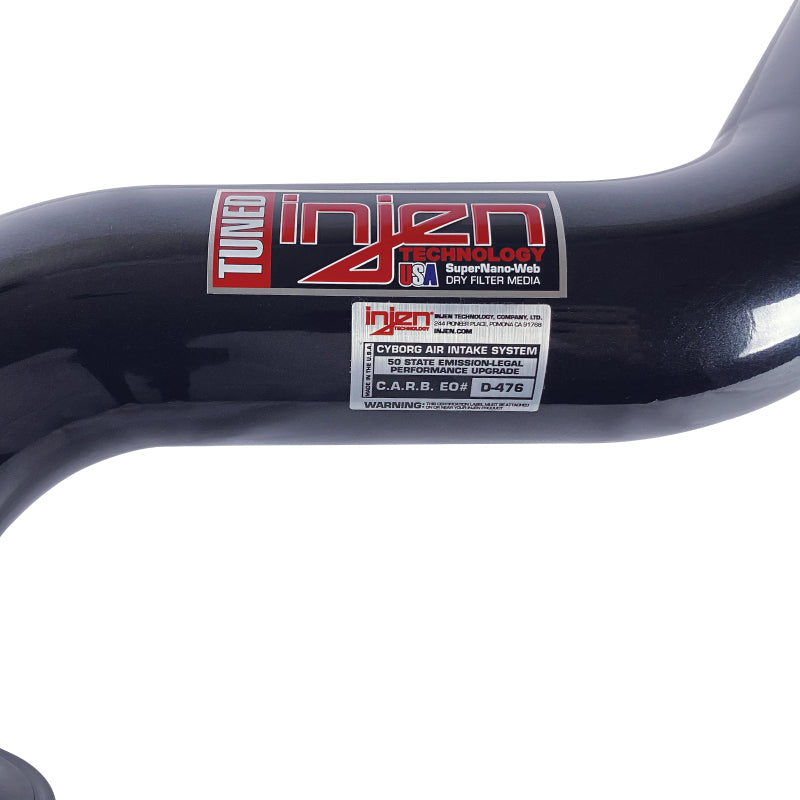 1990-1993 Integra L4 1.8L Black IS Short Ram Cold Air Intake - View 7 | Dirty Garage