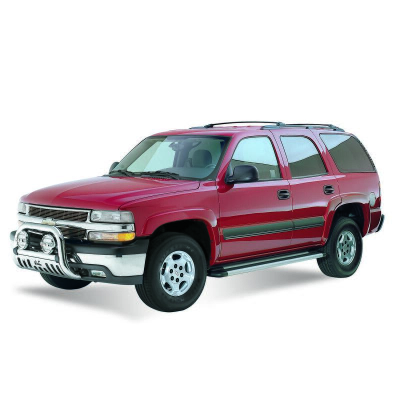 Universal Sure-Grip Series 79" Brushed Aluminum Running Boards - View 3 | Dirty Garage