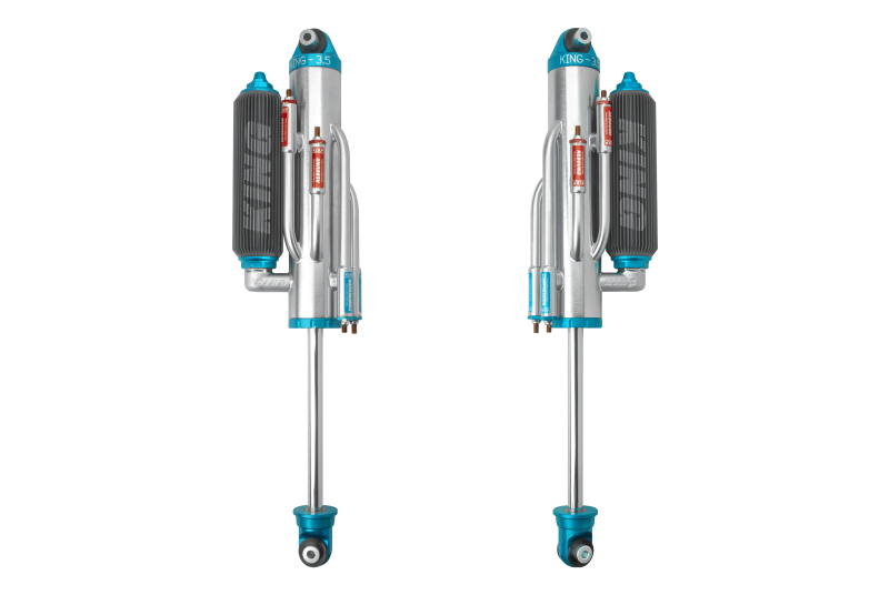 2021-2025 Ram 1500 Rear 3.5" Dia Full Adjustable 4 Tube Bypass Finned Res Shock Pair | Dirty Garage