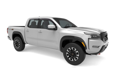 2022 Frontier Crew Cab Ventvisor Window Deflectors Smoke 4-Piece - View 4 | Dirty Garage