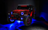 2007-2024 Wrangler High Performance LED Fog Lights ColorSHIFT Dynamic - View 6 | Dirty Garage