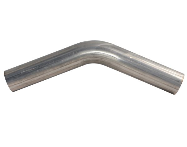 Universal Stainless Steel Tube 3.0 Inch OD 45 Degree 5.25 Inch Radius | Dirty Garage