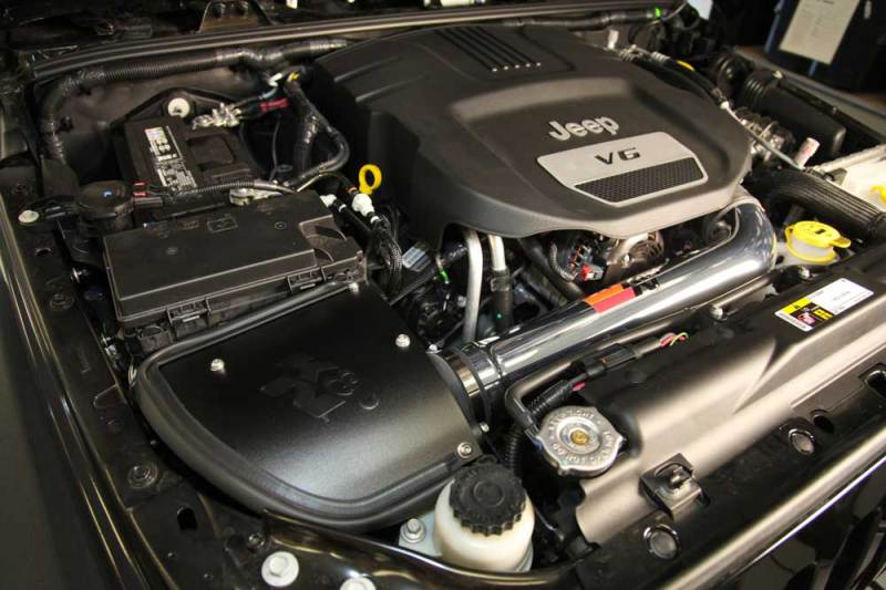 2012-2018 Wrangler V6-3.6L High Flow Performance Intake Kit (2012-2015 Carb Approved) - View 9 | Dirty Garage