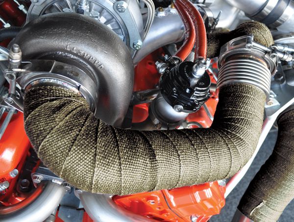 Universal Titanium Exhaust Wrap 1/16 Inch Thick 1 Inch X 15 Foot | Dirty Garage