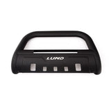2007-2017 GM 1500 Black Bull Bar w/ Light & Wiring | Dirty Garage