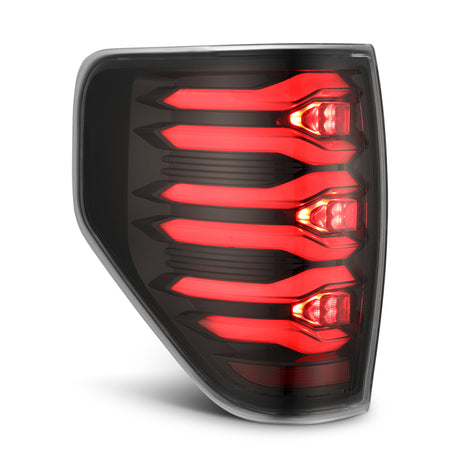 2009-2014 F-150 Luxx-Series LED Tail Lights AlphaBlack Housing - View 2 | Dirty Garage