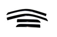 2009-2018 Ram 1500 Quad Cab Ventvisor Outside Mount Window Deflectors 4-Piece Smoke | Dirty Garage