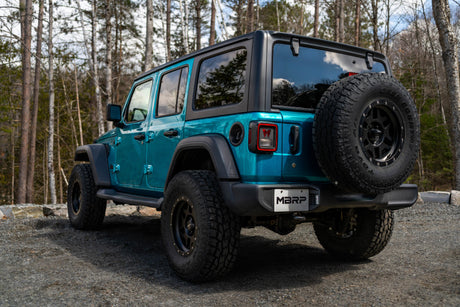 2018-2020 Wrangler 2.5" Axle Back Muffler Bypass Pipe - View 5 | Dirty Garage