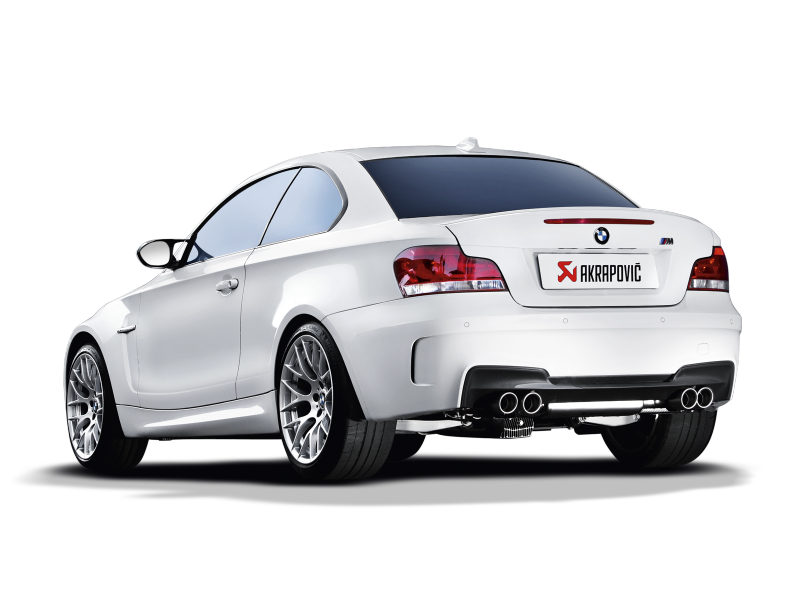 Akrapovic 11-12 BMW 1 Series M Coupe (E82) Slip-On Line (Titanium) (Req. Tips) - View 3 | Dirty Garage