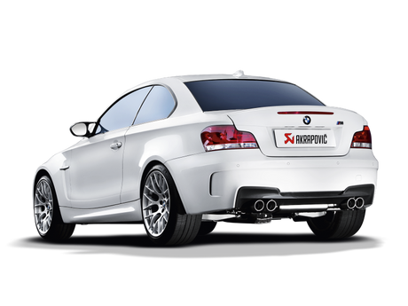 Akrapovic 11-12 BMW 1 Series M Coupe (E82) Slip-On Line (Titanium) (Req. Tips) - View 3 | Dirty Garage