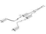 Borla 15-16 Dodge Charger 3.6L V6 S-Type Cat Back Exhaust (Uses Factory Valence) - View 3 | Dirty Garage