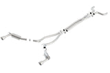 Borla 14-15 Chevy Camaro SS 6.2L V8 Single Split Rear Exit S-Type Catback Exhaust - View 2 | Dirty Garage