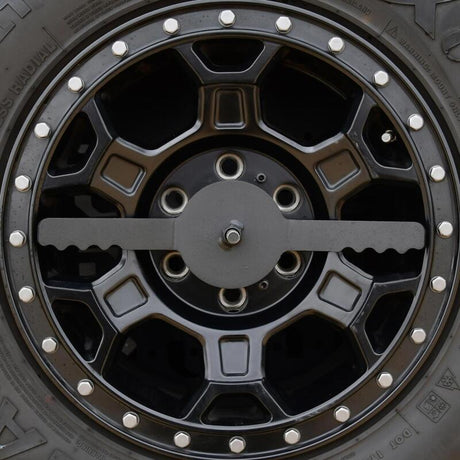 2019-2026 Mercedes-Benz Sprinter XTS Rear Bumper Tire Carrier - Textured Black - View 4 | Dirty Garage