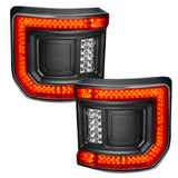2020-2025 Gladiator JT Flush Mount LED Tail Lights Tinted Lens - View 2 | Dirty Garage