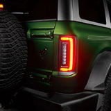 2021-2025 Bronco Flush Style Lensless LED Tail Lights, Tinted - View 3 | Dirty Garage