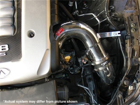 2006-2008 Infiniti M45 V8-4.5L Polished SP Series Cold Air Intake - View 5 | Dirty Garage
