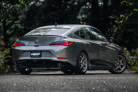 2022-2024 Civic SI 1.5L 3" Cat-Back Exhaust 2.5" Dual Split Rear Burnt End Tips - View 4 | Dirty Garage