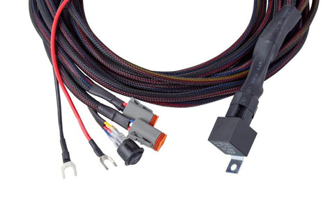 Universal Heavy Duty Dual Output 3-Way 4-Pin Wiring Harness - View 2 | Dirty Garage