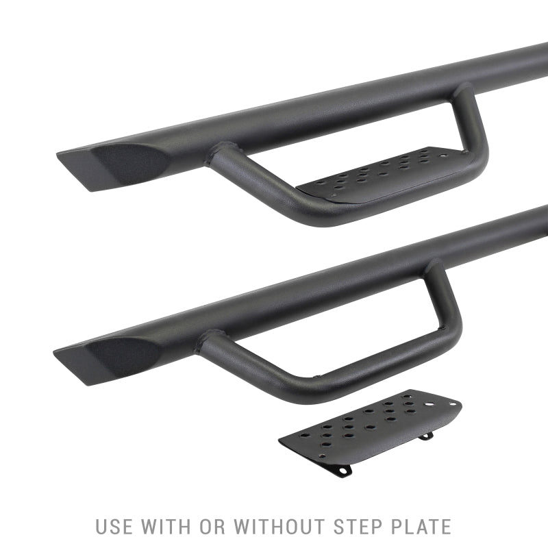 Go Rhino Dominator Extreme D2 Side Steps - Tex Blk - 73in (STEPS ONLY REQ BRACKETS SOLD SEPARATELY) - View 3 | Dirty Garage