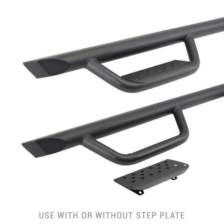 Go Rhino Dominator Extreme D2 Side Steps - Tex Blk - 73in (STEPS ONLY REQ BRACKETS SOLD SEPARATELY) - View 3 | Dirty Garage