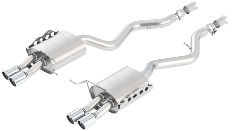 Borla 08-13 BMW M3 Coupe 4.0L 8cyl 6spd/7spd Aggressive ATAK Exhaust (rear section only) - View 4 | Dirty Garage