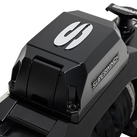Universal 12000 LBS Synthetic Black Rope SX12SR DC Winch - View 5 | Dirty Garage