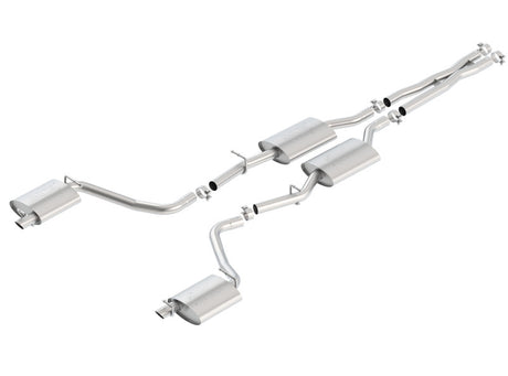 Borla 2015 Dodge Challenger 3.6L V6 ATAK Catback Exhaust No Tips Factory Valance - View 3 | Dirty Garage