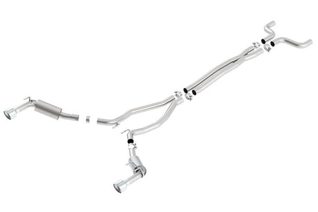 Borla 14-15 Chevy Camaro SS 6.2L V8 Single Split Rear Exit S-Type Catback Exhaust - View 3 | Dirty Garage