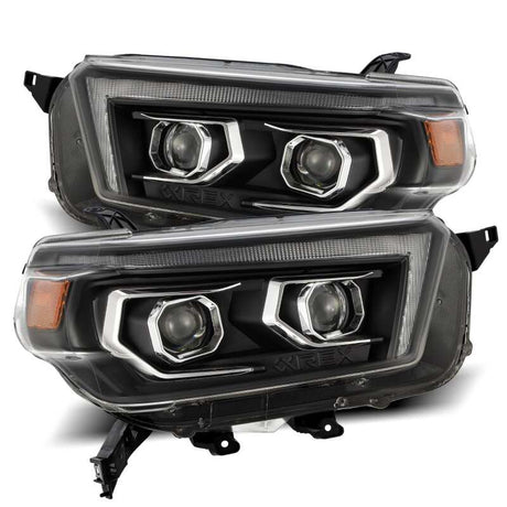 2010-2013 4Runner Pro-Series Projector Black Headlights Sequential Signal DRL | Dirty Garage